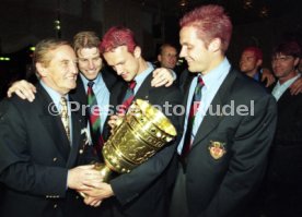 14.06.97 VfB Stuttgart Party DFB-Pokal Sieg 1997