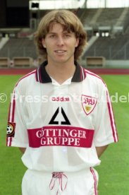 08.07.97 VfB Stuttgart Fototermin Saison 1997/1998