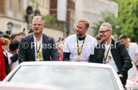 25.05.25 VfB Stuttgart Feier und Autokorso DFB-Pokal Sieg Stuttgart Schlossplatz
