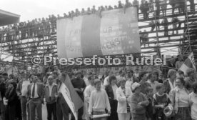 21.06.87 Stuttgarter Kickers Empfang DFB-Pokal Finale 1987
