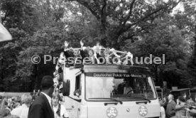 21.06.87 Stuttgarter Kickers Empfang DFB-Pokal Finale 1987