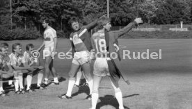 06.07.87 VfB Stuttgart Fototermin 1987/1988