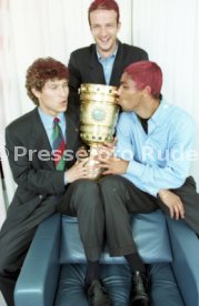 14.06.97 VfB Stuttgart Party DFB-Pokal Sieg 1997