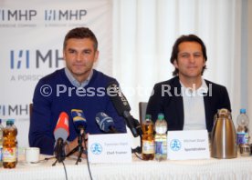 Stuttgarter Kickers Pressekonferenz