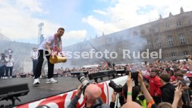 25.05.25 VfB Stuttgart Feier und Autokorso DFB-Pokal Sieg Stuttgart Schlossplatz