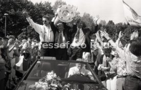 17.05.1992 VfB Stuttgart Meisterschaft Autokorso