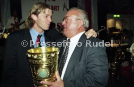14.06.97 VfB Stuttgart Party DFB-Pokal Sieg 1997