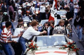 26.05.1984 VfB Stuttgart Meisterschaft 1984 Autokorso Bad Cannstatt