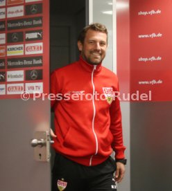 VFB Stuttgart Pressekonferenz mit Trainer Markus Weinzierl