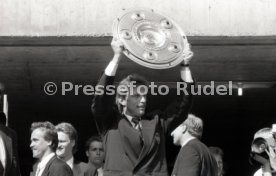17.05.1992 VfB Stuttgart Meisterschaft Empfang im Stadion