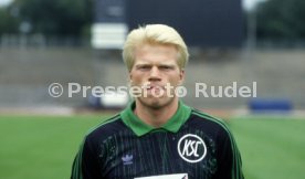 30.07.90 Karlsruher SC Fototermin Saison 1990/1991