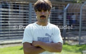 01.07.86 SC Freiburg Fototermin 1986/1987