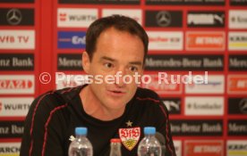 VFB Stuttgart Pressekonferenz Nico Willig
