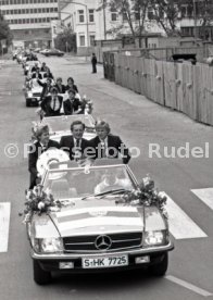 26.05.1984 VfB Stuttgart Meisterschaft 1984 Autokorso Bad Cannstatt