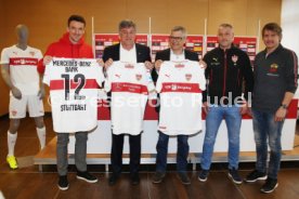 VfB Stuttgart Pressekonferenz fairplay Aktion