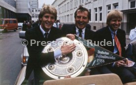 26.05.1984 VfB Stuttgart Meisterschaft 1984 Autokorso Bad Cannstatt