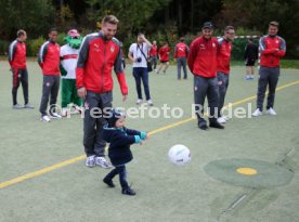 VfB Stuttgart Besuch Kindernachsorge Klinik Tannheim