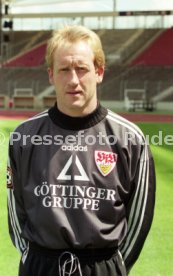 08.07.97 VfB Stuttgart Fototermin Saison 1997/1998