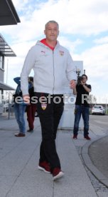VfB Stuttgart Ankunft Flughafen Stuttgart Kurztrainingslager Mallorca