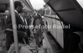 15.09.92 Ankunft Leeds United Flughafen Stuttgart