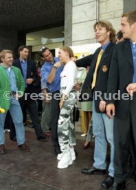 15.06.97 VfB Stuttgart Empfang am Rathaus DFB-Pokal Sieg 1997