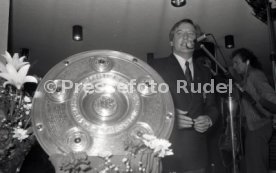 26.05.1984 VfB Stuttgart Meisterschaft 1984 Empfang Rathaus