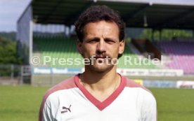 01.07.86 SC Freiburg Fototermin 1986/1987