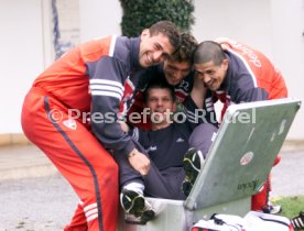 13.01.02 VfB Stuttgart Trainingslager Portugal 2002