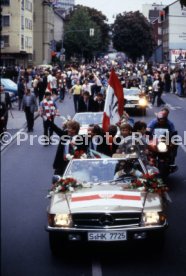 26.05.1984 VfB Stuttgart Meisterschaft 1984 Autokorso Bad Cannstatt