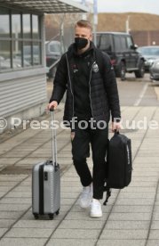 23.01.22 VfB Stuttgart Abflug Trainingslager Marbella