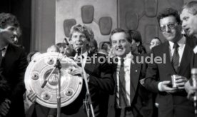 26.05.1984 VfB Stuttgart Meisterschaft 1984 Empfang Rathaus