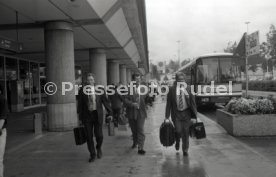 15.09.92 Ankunft Leeds United Flughafen Stuttgart