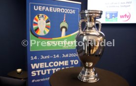 01.06.22 Fussball UEFA EM Euro 2024 Kick-Off Veranstaltung Stuttgart