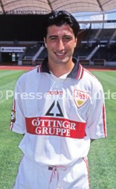 08.07.97 VfB Stuttgart Fototermin Saison 1997/1998