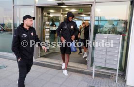 06.06.23 VfB Stuttgart Ankunft Flughafen Stuttgart