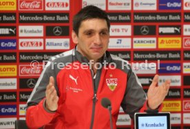 VFB Stuttgart Pressekonferenz