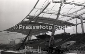 16.02.93 VfB Stuttgart Baustelle Neckarstadion