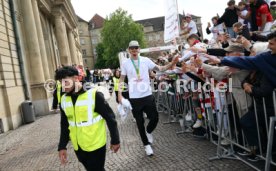 25.05.25 VfB Stuttgart Feier und Autokorso DFB-Pokal Sieg Stuttgart Schlossplatz