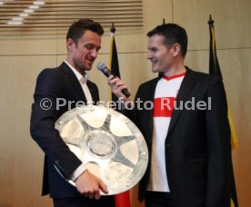 VfB Stuttgart Empfang Rathaus Meisterschaft 2. Bundesliga
