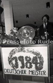26.05.1984 VfB Stuttgart Meisterschaft 1984 Empfang Rathaus