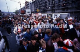 26.05.1984 VfB Stuttgart Meisterschaft 1984 Autokorso Bad Cannstatt