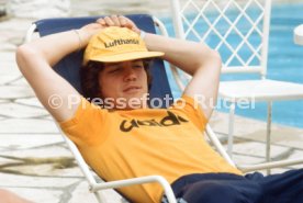 12.06.80 EM 1980 Italien DFB Quartier Trainingscamp Rom