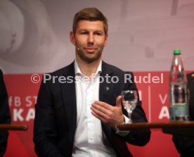 Pressekonferenz Er&ouml;ffnung VfB Stuttgart Akademie