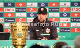 23.05.25 VfB Stuttgart Pressekonferenz DFB-Pokal Finale 2025 Berlin
