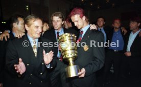 14.06.97 VfB Stuttgart Party DFB-Pokal Sieg 1997