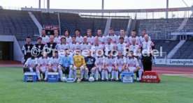 08.07.97 VfB Stuttgart Fototermin Saison 1997/1998