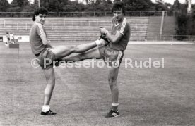 04.07.85 VfB Stuttgart Amateure Training