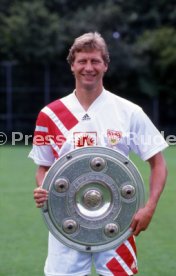 10.07.1992 VfB Stuttgart Fototermin Meisterschaft
