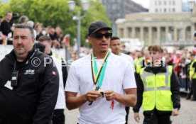 25.05.25 VfB Stuttgart Feier und Autokorso DFB-Pokal Sieg Stuttgart Schlossplatz