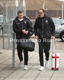 23.01.22 VfB Stuttgart Abflug Trainingslager Marbella